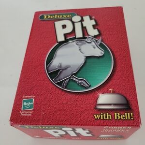 Hasbro Deluxe Pit Board Game - Red & Cream Packaging